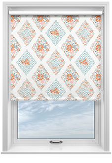 Bibury, Carrot Orange - Roller Blind